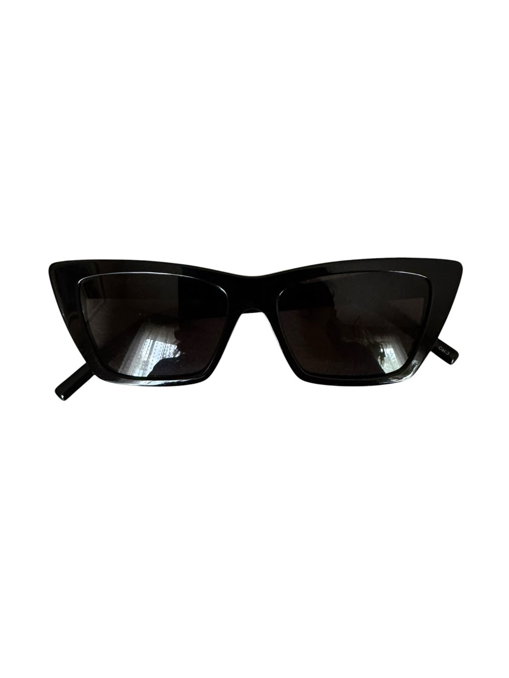 Saint Laurent Black Cat-Eye Sunglasses - Picture 4 of 5